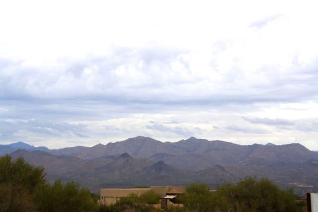north scottsdale home with 4 peaks view